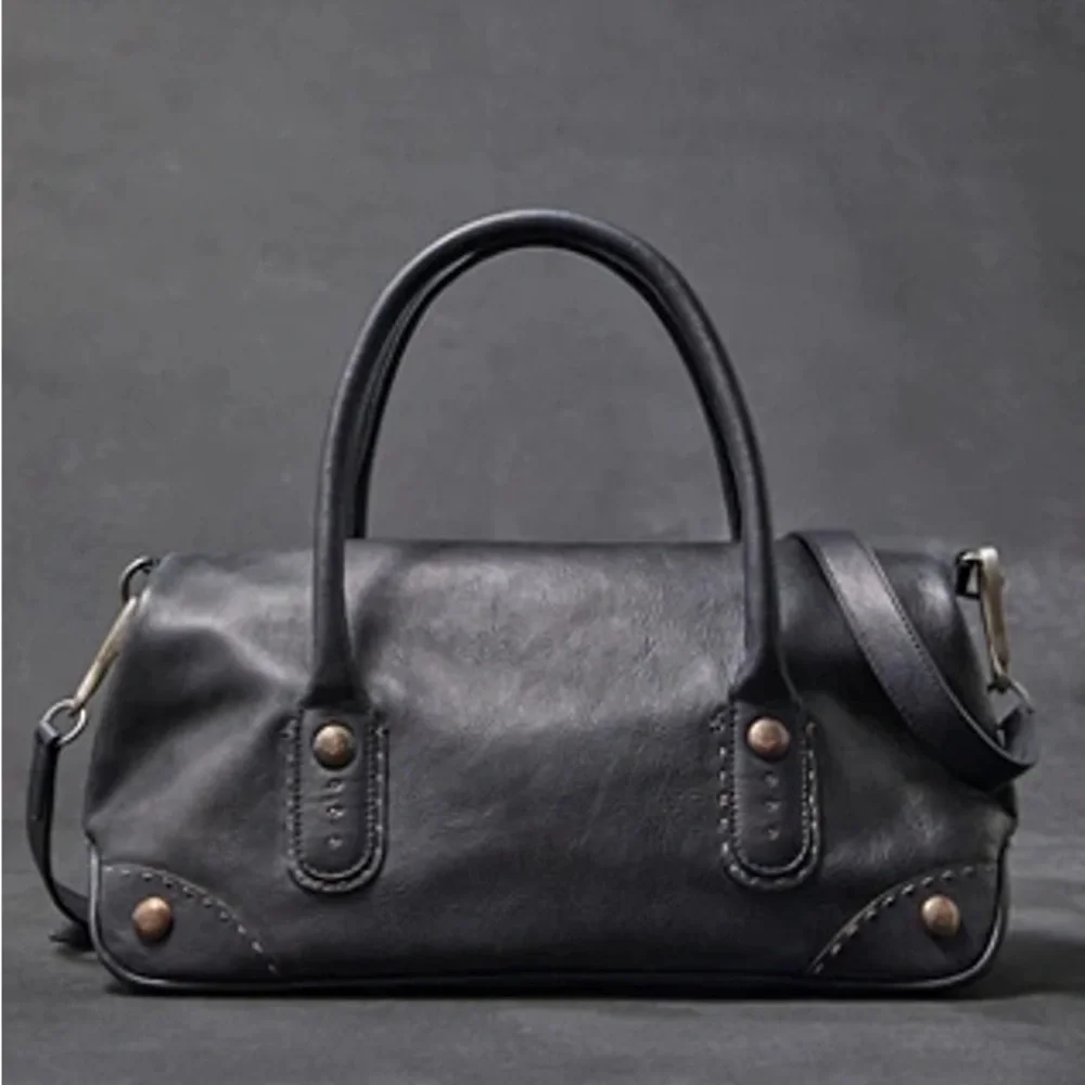 Free People Leather Satchel Handbag